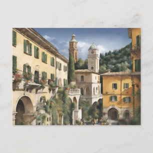 Carte postale d'invitation de Tivoli