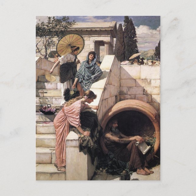 Carte Postale Diogène (Devant)