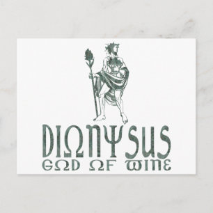 Carte Postale Dionysus