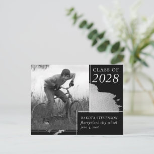 Carte Postale Diplôme d'art   Merci photo Splash Abstrait