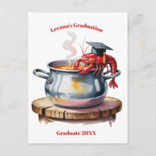 Carte Postale Diplômé d'écrevisses drôles