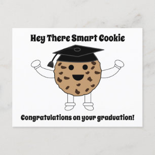 Carte Postale Diplôme Smart Cookie Drôle Personnalisé