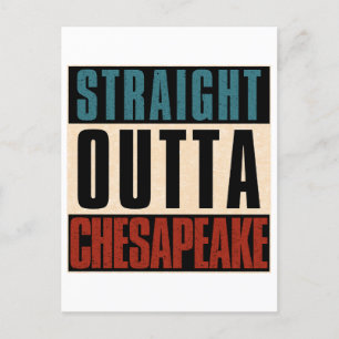 Carte Postale Direct Outta Chesapeake Virginia VA