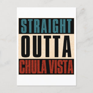 Carte Postale Directement à Chula Vista Californie CA