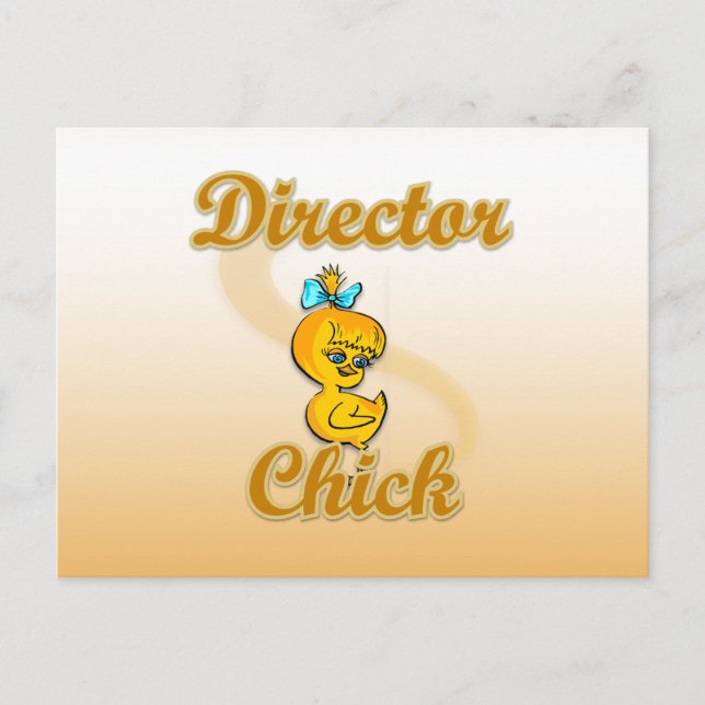 Carte Postale Directeur Chick (Devant)