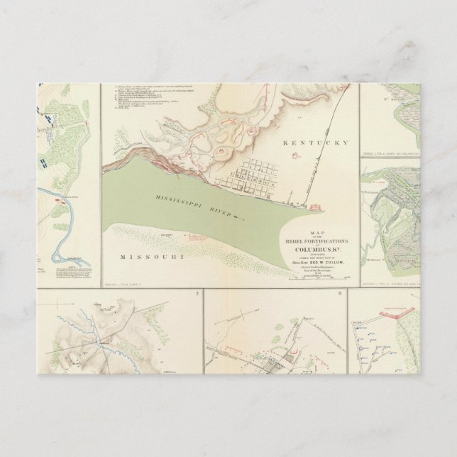 Carte Postale Direction des jeunes Columbus, Ky (Devant)