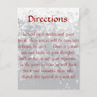 Carte Postale Directions quilt questbook