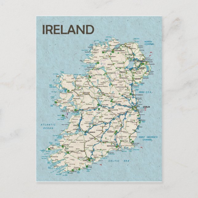 CARTE POSTALE D'IRLANDE ♥ (Devant)
