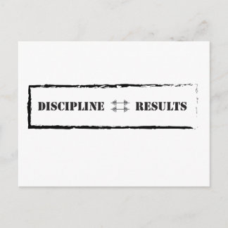 Carte Postale Discipline = Résultats