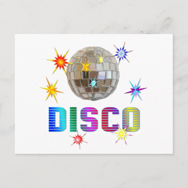 Carte Postale Disco (Devant)