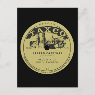 Carte Postale Discos Taxco