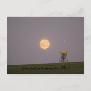 Carte Postale Disk Golf