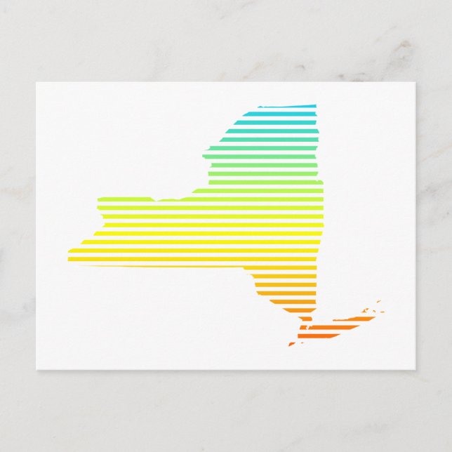 Carte Postale disparition du froid de new york (Devant)
