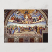 Disputation du Saint Sacrement par Raphael