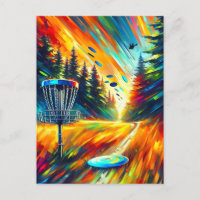 Disque Golf thème Garder en contact