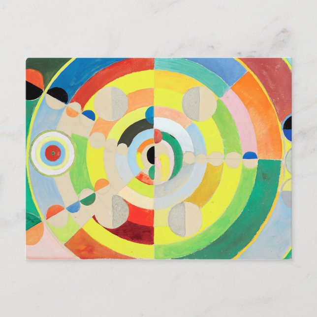 Carte Postale Disque | Robert Delaunay | (Devant)