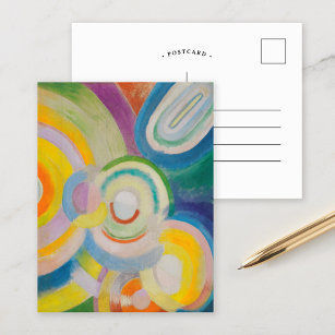 Carte Postale Disques colorés   Robert Delaunay