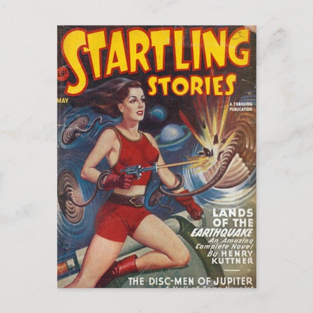 Carte Postale Disques en danger (Devant)