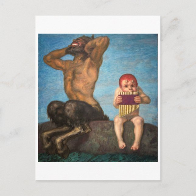 Carte Postale Dissonance | Franz von Stuck | (Devant)