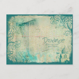 Carte Postale Distance