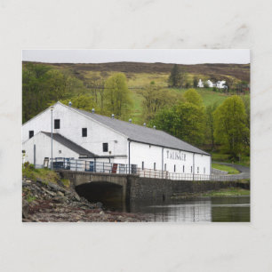 Carte Postale distillerie de whisky Talisker sur Skye, Écosse