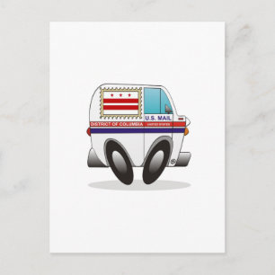 Carte Postale DISTRICT DE Camions-Courrier DE COLUMBIE