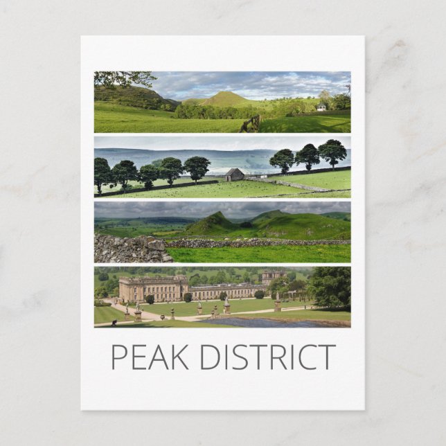 Carte Postale District de Peak (Devant)