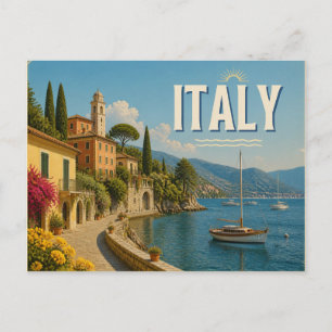 Carte postale d'Italie