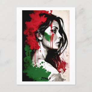 Carte postale d'Italie - Collection World of Women