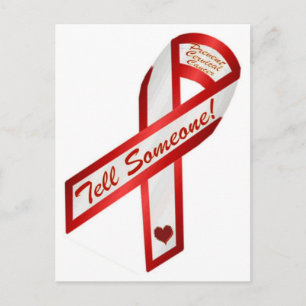 Carte Postale DITES À QUELQU'UN ! Le VPH provoque un cancer du