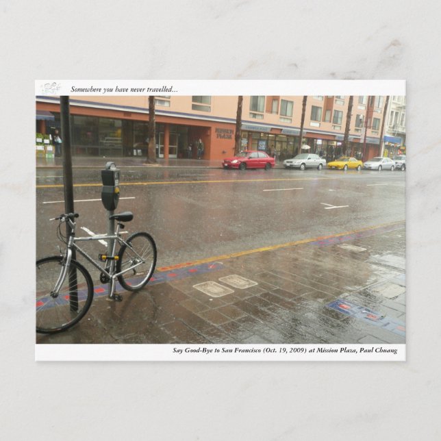 Carte Postale Dites bonjour à San Francisco... (Devant)