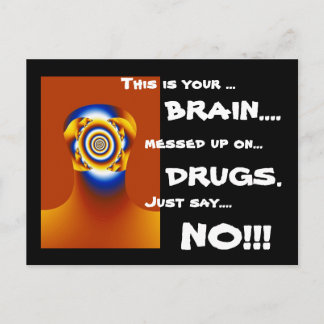 CARTE POSTALE "DITES NON ! ! !"