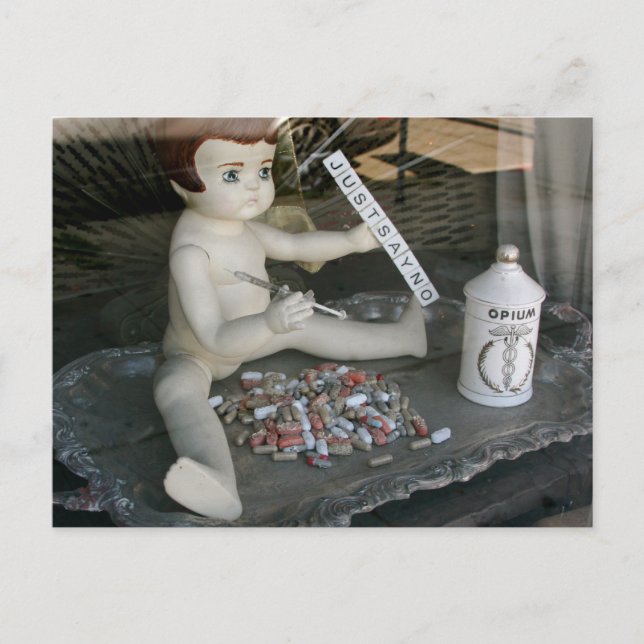 Carte Postale Dites Non Aux Drogues (Devant)