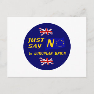 Carte Postale Dites simplement non
