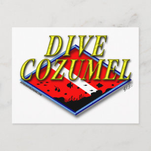 Carte postale Dive Cozumel