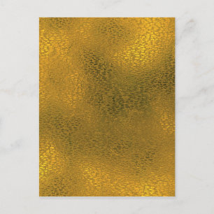 Carte Postale Divers - Gold Foil Neuf Motif