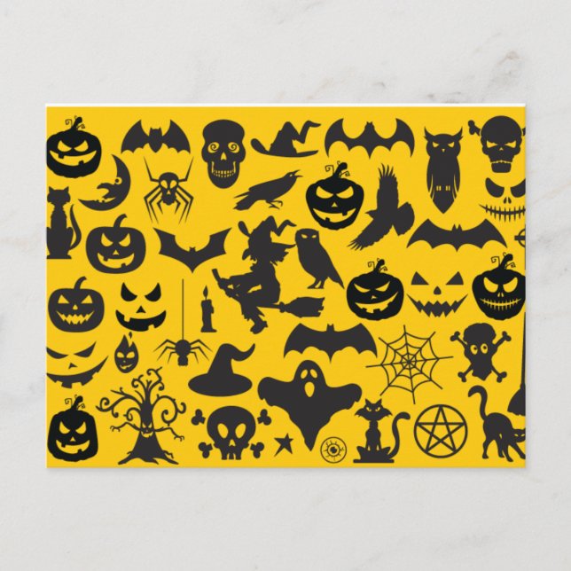 Carte Postale Diverses Halloween (Devant)