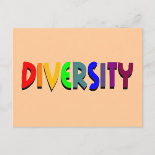 Carte postale Diversité