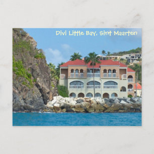 Carte Postale Divi Little Bay SXM Sint Maarten