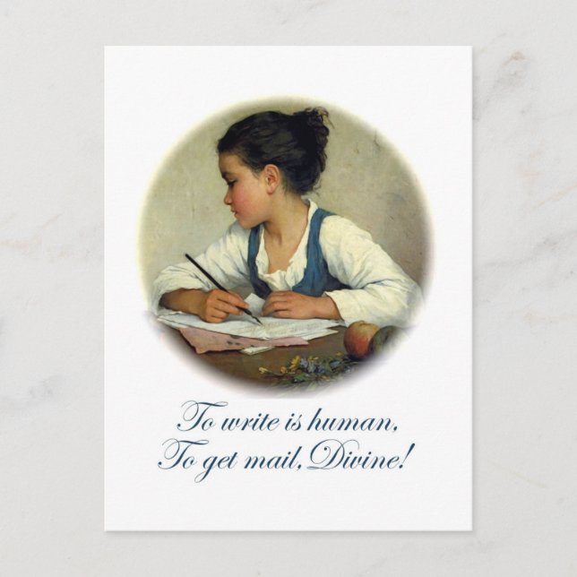Carte Postale Divine Mail (Devant)