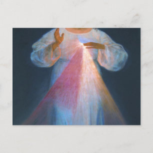 Carte Postale Divine Miséricorde Original Par Kazimirowski