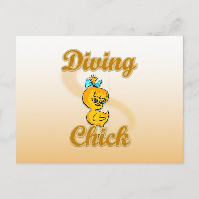 Carte Postale Diving (Devant)