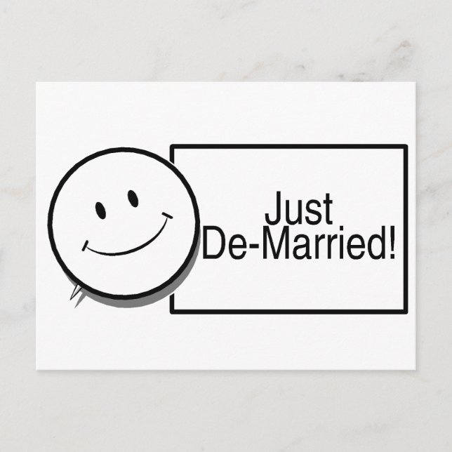 Carte Postale Divorcé (Devant)