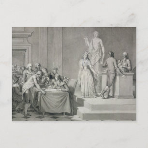 Carte Postale Divorce républicaine