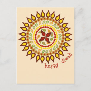 Carte postale Diwali