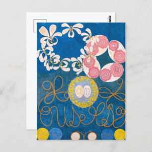 Carte Postale Dix plus grandes, no 1, Enfance   Hilma af Klint  