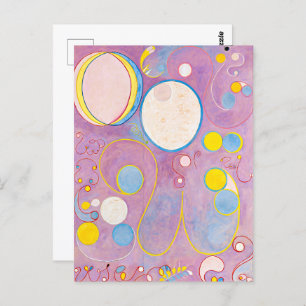 Carte Postale Dix Plus Grandes, No 8, Adultes   Hilma af Klint  