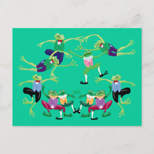 Carte Postale Dix seigneurs un saut