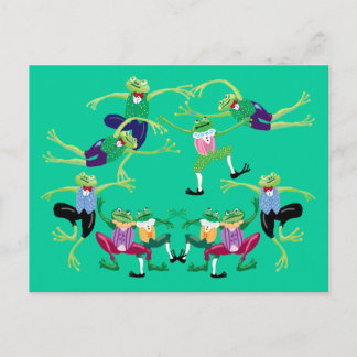 Carte Postale Dix seigneurs un saut