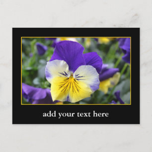 Carte Postale DIY, Créez votre propre, ajoutez votre image ou te